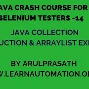 Java Crash Course 14 Collection Intro Array List Explained Tamil