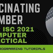 Fascinating Number Computer Practical 2021 ISC Class 12