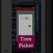 Flutter Time Picker Widget