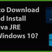How To Download And Install Java JRE Java Runtime Environment On Windows 10