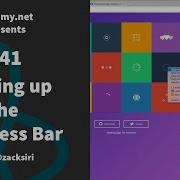 React Setting Up The Progress Bar 041