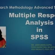 Multiple Response Analysis SPSS Example