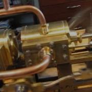 Monitor Style Steam Engine Running