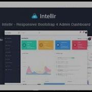 Intellir Responsive Bootstrap 4 Admin Dashboard Themeforest Templates