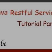 Java Restful Service Tutorial Short Intro Video Part 1