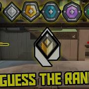 GUESS THE RANK CHALLENGE VALORANT