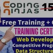 Coding Ninja Free Courses Industrial Certification Learn DSA Web Development Vocational Training