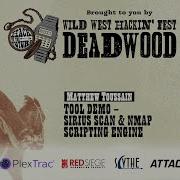 Tool Demo Sirius Scan Nmap Scripting Engine Matthew Toussain WWHF Deadwood 2022