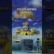 Набор движений из Dragon Ball Xenoverse 2 вдохновлённый Циклопом