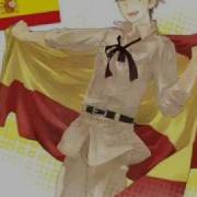 Hetalia Spain Tribute Waving Flag