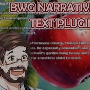 BWG Narrative Text Plugin RPG Maker MZ Showcase