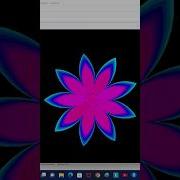 Amazing Flower Design Using Python Turtle Watch It Python Shortsfeed Turtle Viral Coding