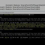 SharePoint PnP PowerShell Module Installation Step By Step