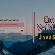 How To Make Email Validation Using JavaScript Valid Invalid Email Check In JavaScript