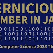 Pernicious Number Program In Java ISC Computer Science 2025 Theory