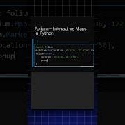 Folium Interactive Maps In Python