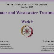 Week 9 Water Wastewater Treatment 2025 Problem Solving Session