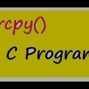 STRCPY IN C PROGRAM DEMO