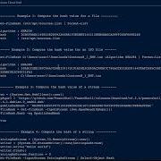 Powershell Check The Integrity Of A File Using Filehash