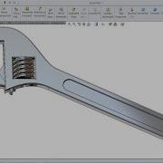 Design And Assemble Of Wrench In SolidWorks