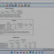 Пошаговая регрессия в SPSS