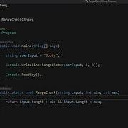 C Validation Range Check Tutorial