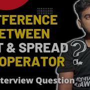 Difference Between Rest And Spread Operator Javascript Interview Question Engineer Codewala
