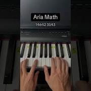 Aria Math Minecraft Theme Easy Piano Tutorial Piano Minecraft Easy