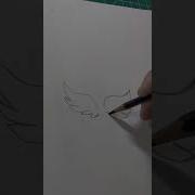 How To Draw Simple Angel Wings Tutorial Shorts Fyp Angel