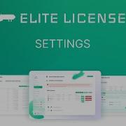 Elite Licenser Settings
