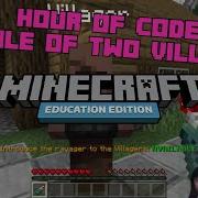 How To Code TALE OF TWO VILLAGES In MINECRAFT Education Edition Hour Of Code W PYTHON Part 2
