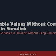How To Define Variables In Simulink Without Using Command Window