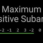 Coding Interview Problem Maximum Length Of Subarray With Positive Product