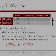 8 2 4 An Introduction To Linear Optimization Video 3 The Problem Formulation
