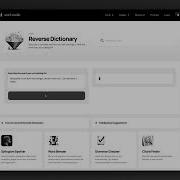 Reverse Dictionary Find The Right Word