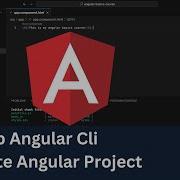 How To Create Your First Angular Application Using Vs Code Angular 17