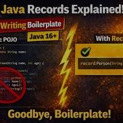 Java Records Explained Stop Writing Boilerplate Java 16