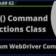 Click Command Of Actions Class Selenium WebDriver