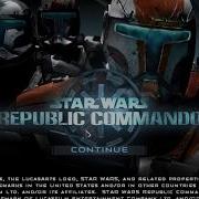 Star Wars Republic Commando Theme Music From The Menu
