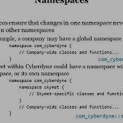 4 02 Namespaces And Cout