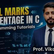 37 Calculating Total Marks Percentage In C Language C Programming Tutorial Codingseekho