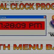 DIGITAL CLOCK PROGRAM IN VISUAL BASIC 6 0 BENGALI