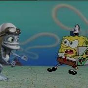 Crazy Frog Trying To Get A Pizza From Spongebob
