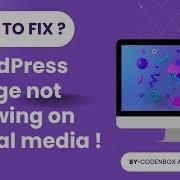 Учебное пособие по WordPress как исправить ошибку из за которой избранное изображение WordPress