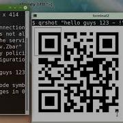 Scan Screen QR Code On Linux Terminal Or Generate QR X11
