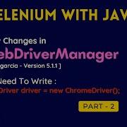 WebDriverManager New Feature 2022 No Need To Write WebDriver Driver New BrowserDriver