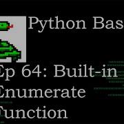 Python Basics Enumerate