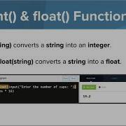 Getting User Input