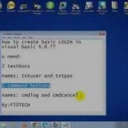 FLOTECH TUTORIAL VB 6 0 Login And Cancel