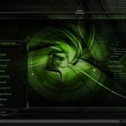 Windows 10 Theme HUD Machine Green